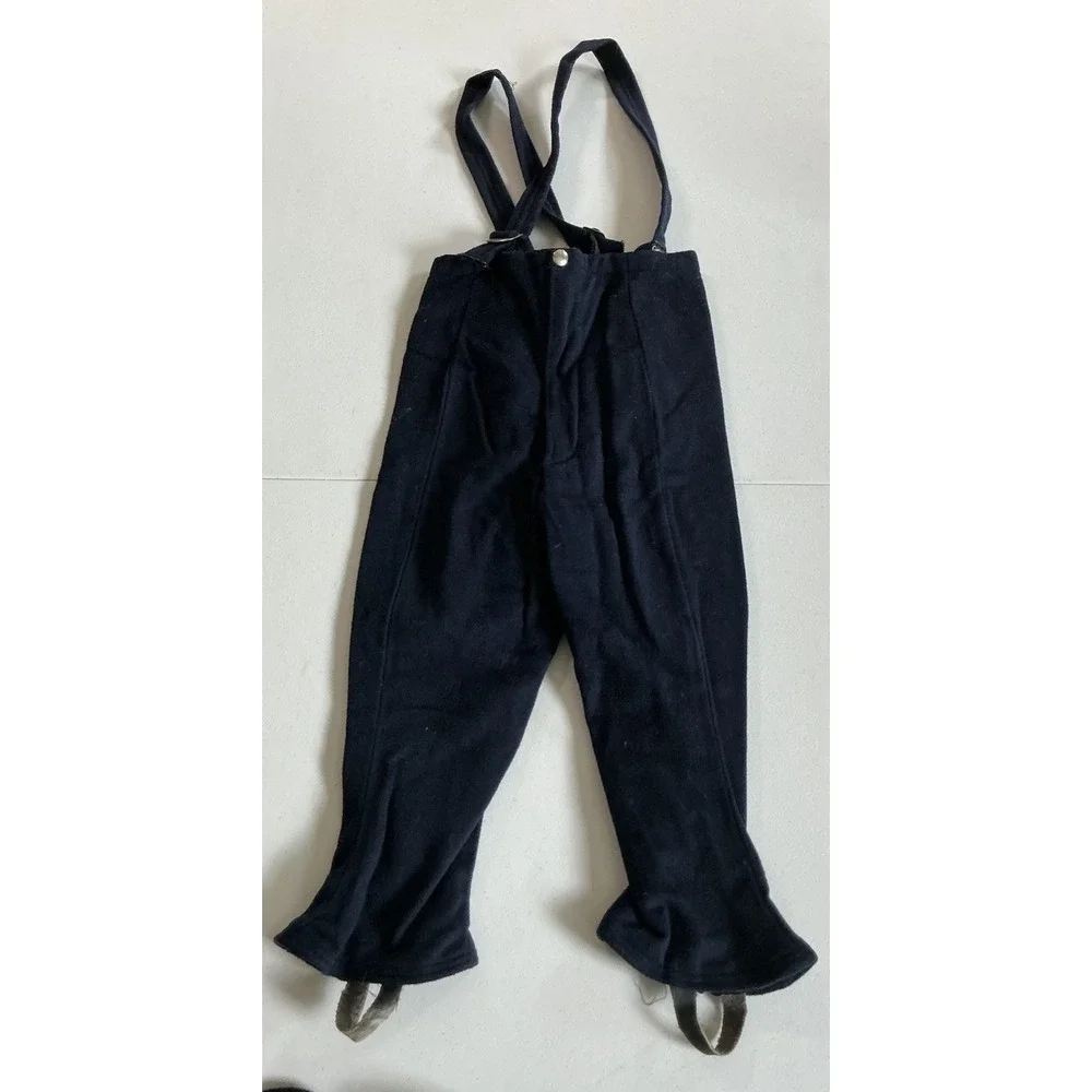 Vintage 1950s/60s Fieldston Grow-A-Year Boy's Navy Wool Sailor Pea Coat‎ Set